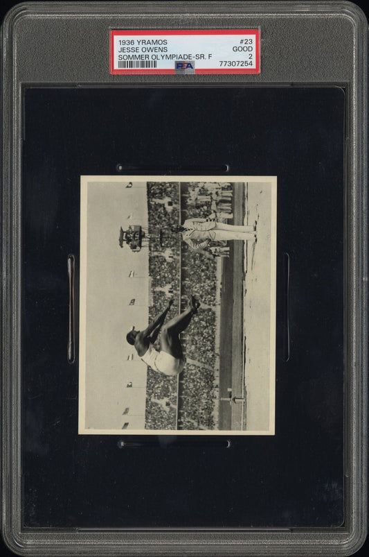 Jesse Owens Yramos 1936 #23 PSA 2