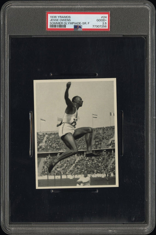 Jesse Owens Yramos #24 1936 PSA 2.5