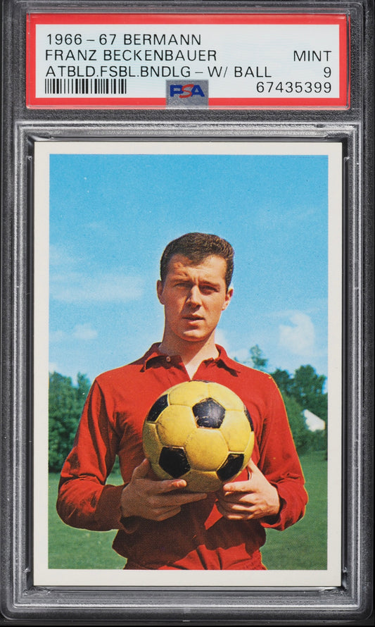 Franz Beckenbauer Bergmann Automatenbilder 1966 PSA 9