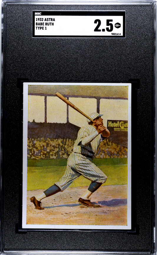 1932 Astra Babe Ruth SGC 2.5