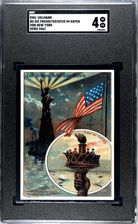 Emil Uhlmann Statue of Liberty SGC 4