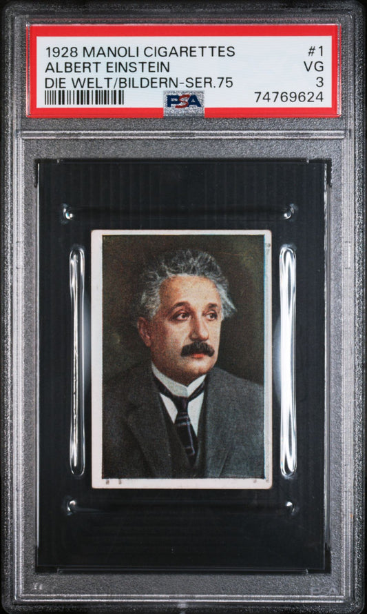 Einstein Manoli Cigarettes 1928 PSA 3 #1