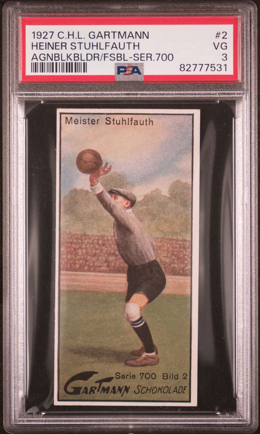 1927 Gartmann Stuhlfauth #2 PSA 3